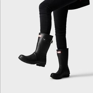 Women's Original Short Rain Boots: Black